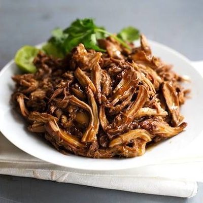 Honey Glazed Crockpot Chicken Adobo - simple pantry ingredients, hardly any hands-on time, 200 calories. | https://science-daily.today