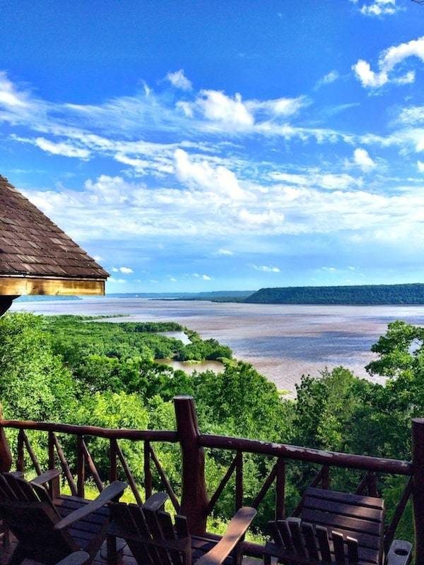 A cabin on Lake Pepin.