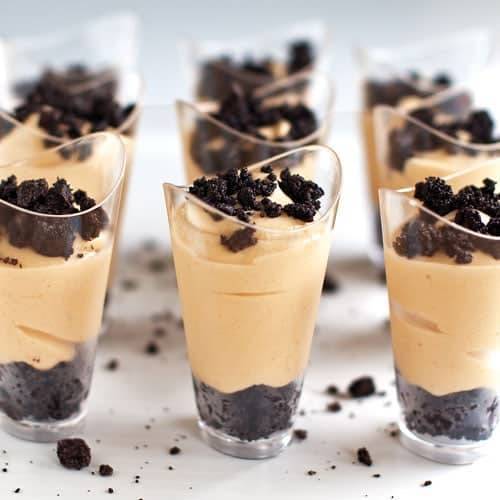 Peanut Butter Pie Shooters