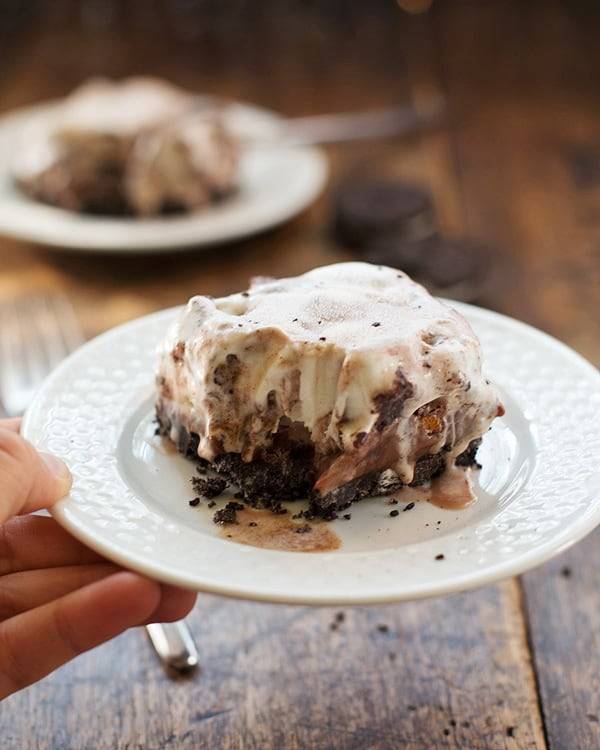 Oreo Fudge Ice Cream Bars