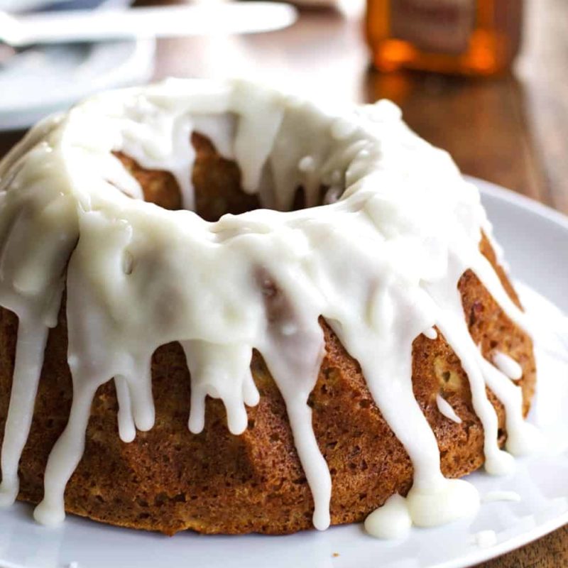 Whole Wheat Honey Apple Bundt Cake | pinchofyum.com