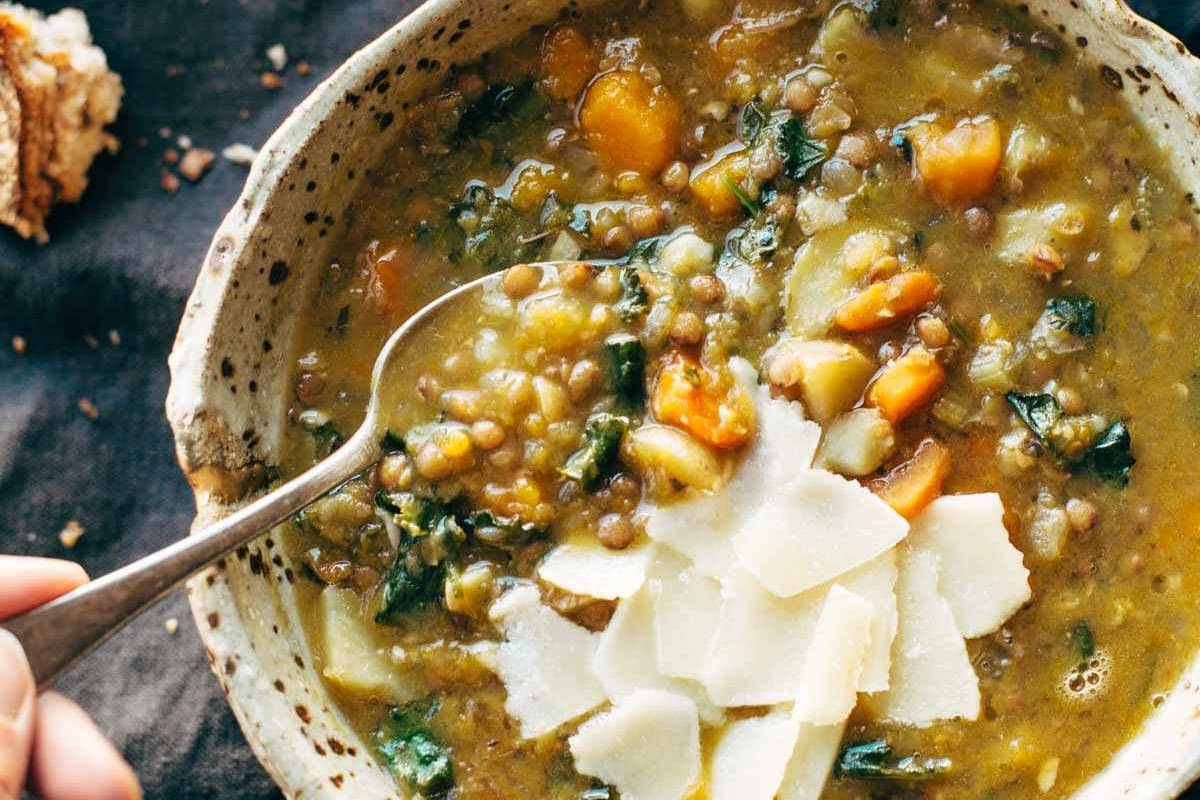 Crockpot Lentil Soup.