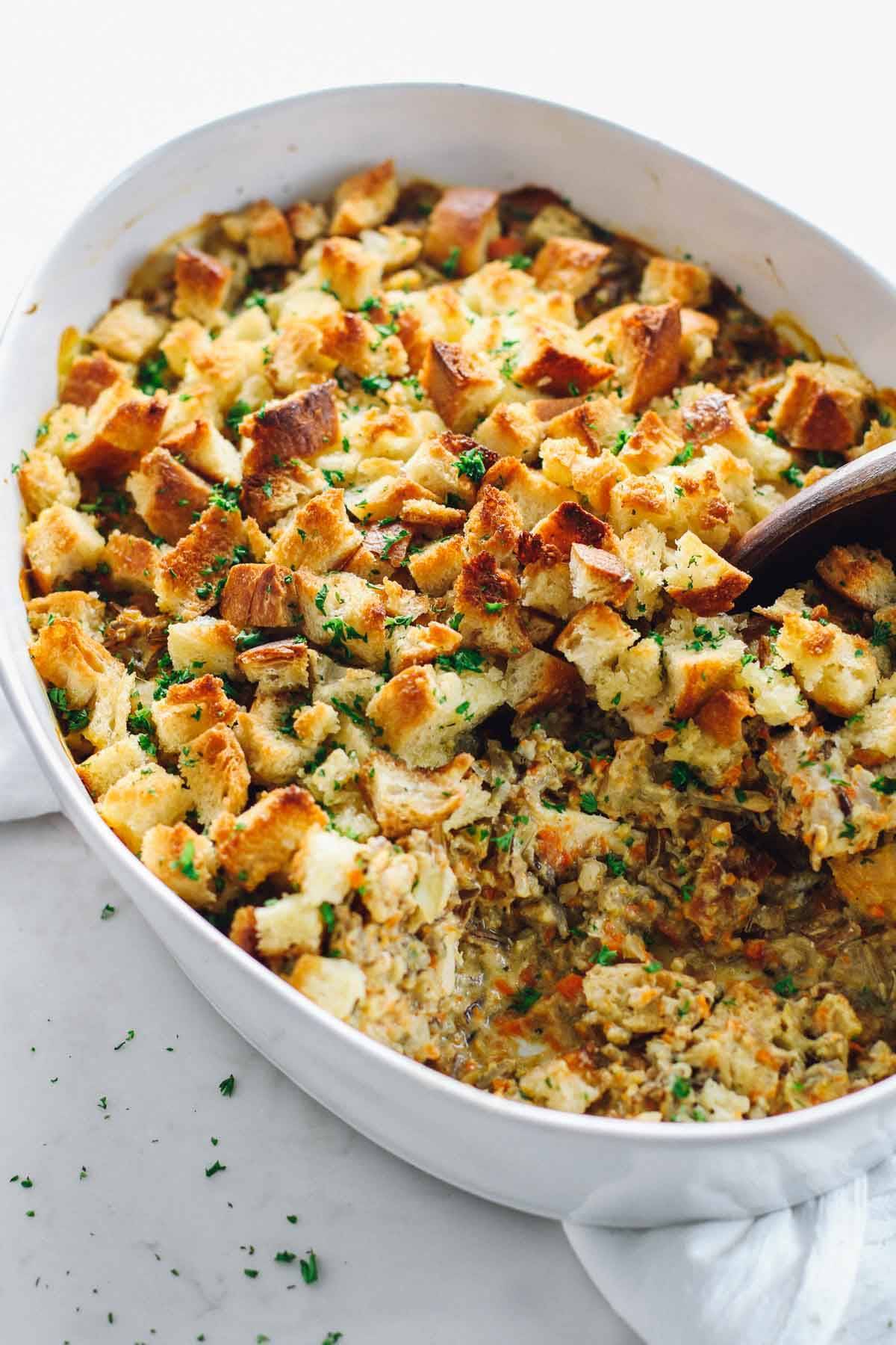 Chicken Wild rice casserole.